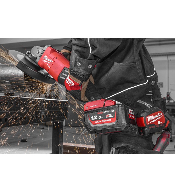 Milwaukee - 4933478783 - M18 FUEL™ meuleuses d'angle ONE-KEY™ 230 mm gâchette "Homme mort" avec frein