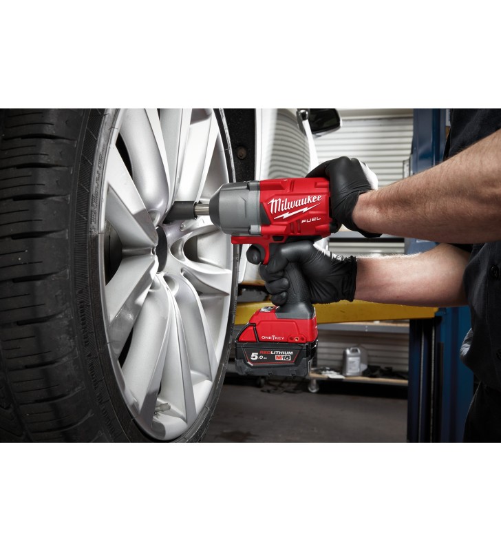Milwaukee - 4933478405 - M18 FUEL™ ONE-KEY™ Boulonneuse ½″ à nez long avec fixation O'Ring et régulation électronique