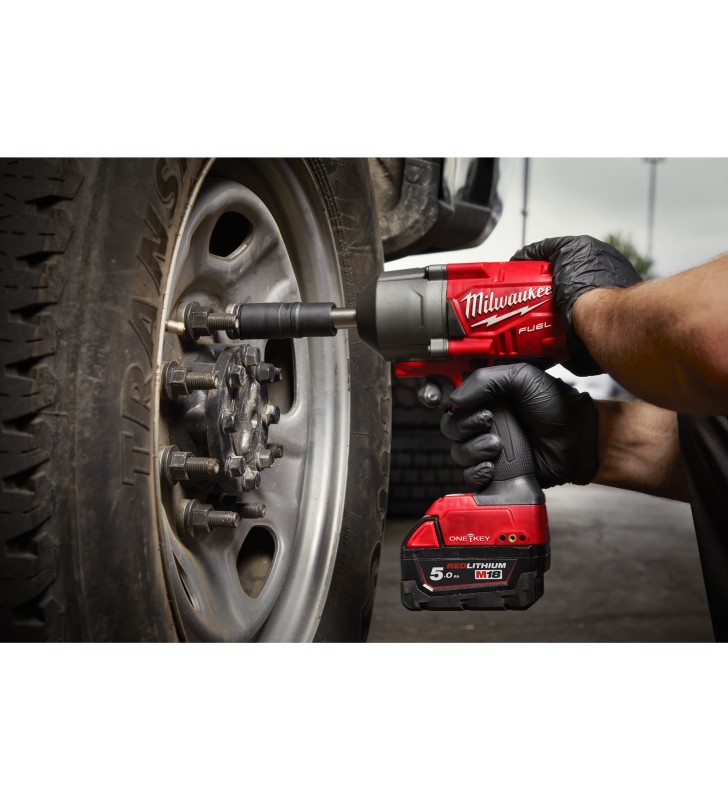 Milwaukee - 4933478405 - M18 FUEL™ ONE-KEY™ Boulonneuse ½″ à nez long avec fixation O'Ring et régulation électronique