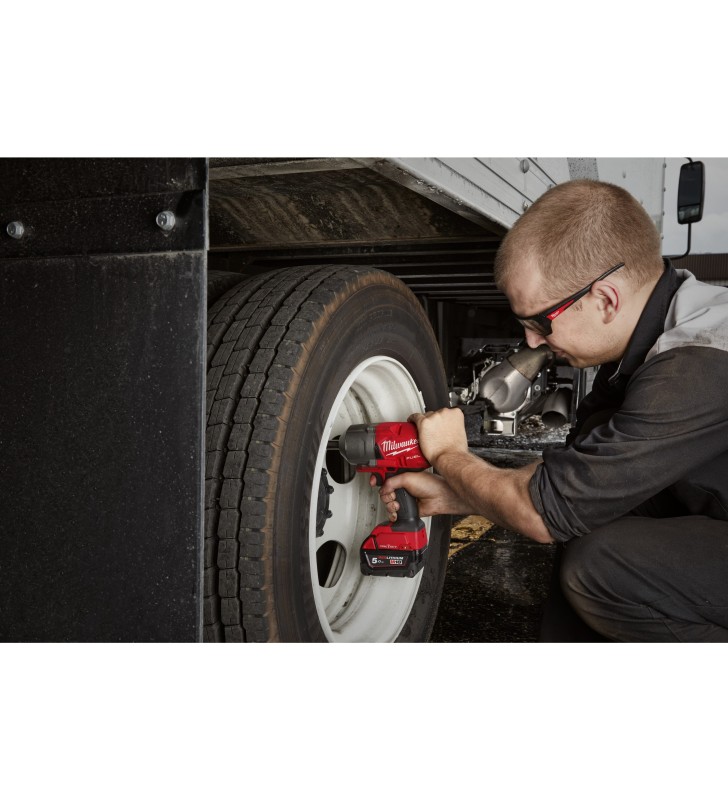 Milwaukee - 4933478405 - M18 FUEL™ ONE-KEY™ Boulonneuse ½″ à nez long avec fixation O'Ring et régulation électronique