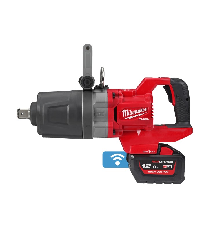 Milwaukee - 4933472072 - M18 FUEL™ ONE-KEY™ Boulonneuse 1″ à poignée D avec fixation O'Ring