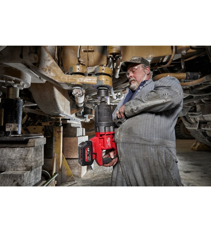 Milwaukee - 4933472072 - M18 FUEL™ ONE-KEY™ Boulonneuse 1″ à poignée D avec fixation O'Ring
