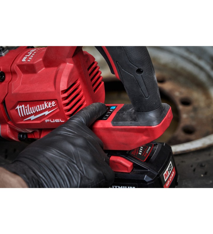 Milwaukee - 4933471756 - M18 FUEL™ ONE-KEY™ Boulonneuse 1″ à poignée D et nez long avec fixation O'Ring