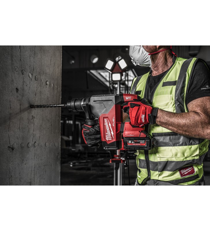 Milwaukee - 4933478495 - M18 FUEL™ Perfo-Burineur SDS-Plus 32 mm ONE-KEY™ 4 modes avec mandrin FIXTEC™