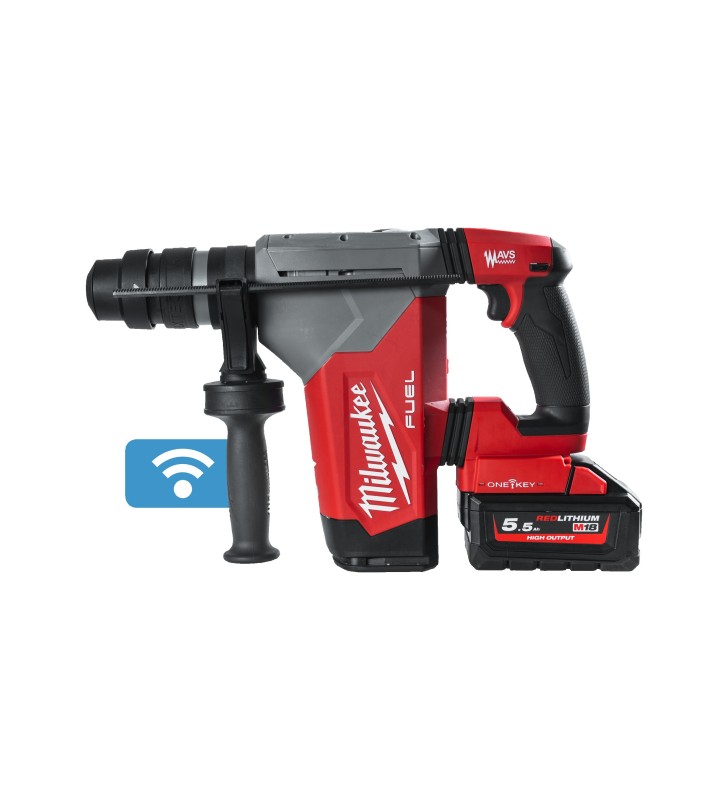 Milwaukee - 4933478496 - M18 FUEL™ Perfo-Burineur SDS-Plus 32 mm ONE-KEY™ 4 modes avec mandrin FIXTEC™
