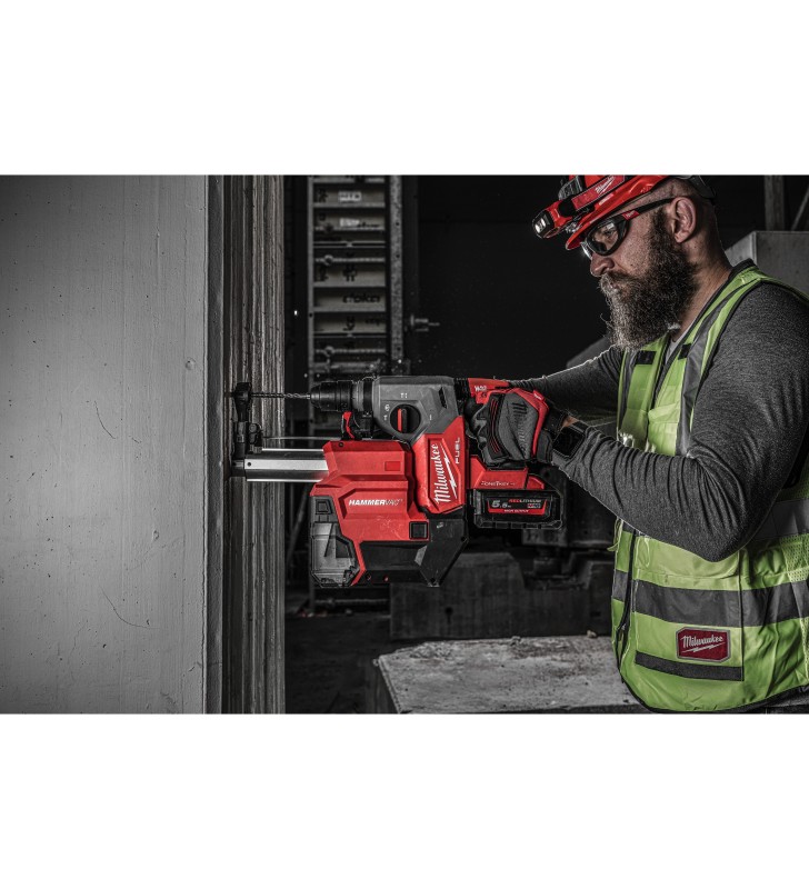 Milwaukee - 4933478506 - M18 FUEL™ Perforateur SDS+ 26mm 4 modes avec FIXTEC™, ONE-KEY™ et système d'aspiration
