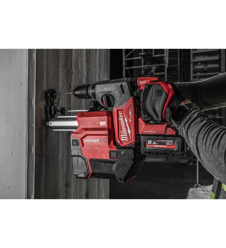Milwaukee - 4933478506 - M18 FUEL™ Perforateur SDS+ 26mm 4 modes avec FIXTEC™, ONE-KEY™ et système d'aspiration
