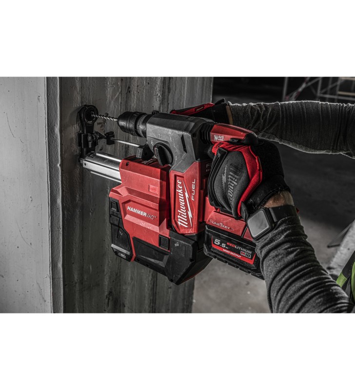 Milwaukee - 4933478506 - M18 FUEL™ Perforateur SDS+ 26mm 4 modes avec FIXTEC™, ONE-KEY™ et système d'aspiration