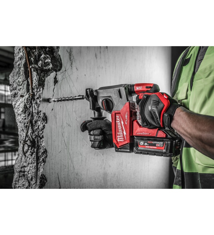 Milwaukee - 4933478886 - M18 FUEL™ PERFORATEUR SDS-PLUS 26 MM - 4 MODES AVEC ONE-KEY™
