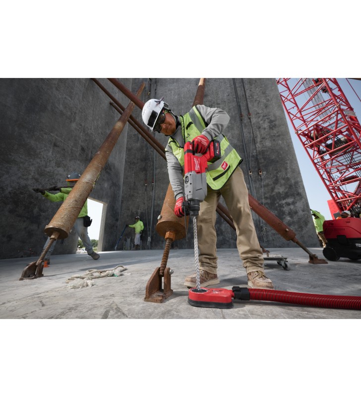 Milwaukee - 4933492142 - M18 FUEL™ Système d'aspiration pour perforateur SDS-PLUS Poignée en D 32 mm  avec AUTOPULSE™
