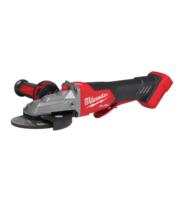Milwaukee - 4933478439 - M18 FUEL™Meuleuse d'angle 125 mm tête plate, avec interrupteur "Homme Mort" et frein