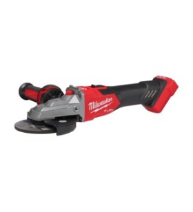 Milwaukee - 4933478438 - M18 FUEL™Meuleuse d'angle 125 mm tête plate, avec interrupteur coulissant et frein