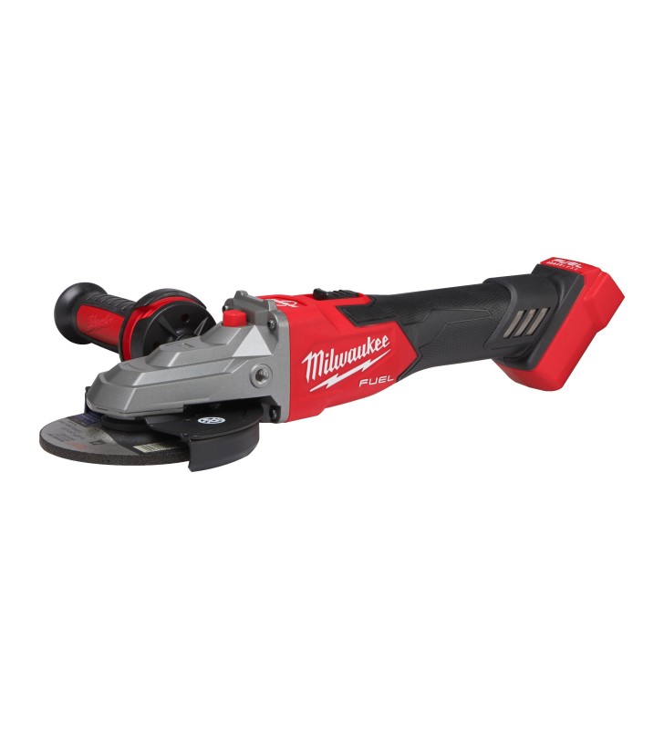 Milwaukee - 4933478438 - M18 FUEL™Meuleuse d'angle 125 mm tête plate, avec interrupteur coulissant et frein