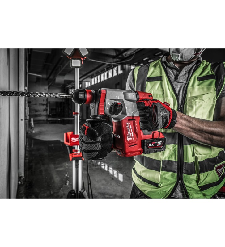 Milwaukee - 4933478891 - M18™ PERFORATEUR BRUSHLESS SDS-PLUS 26 MM - 4 MODES AVEC MANDRIN FIXTEC™