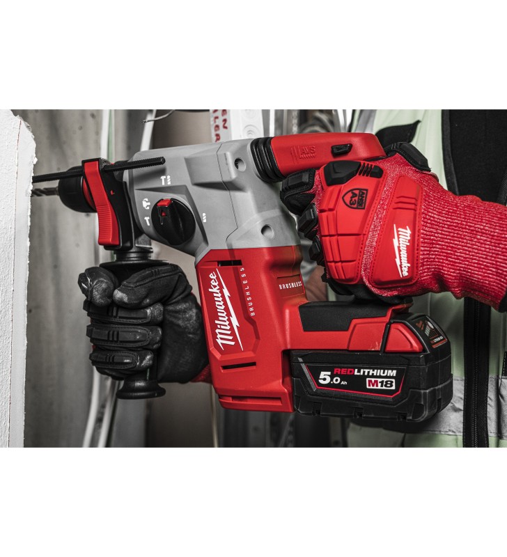 Milwaukee - 4933478891 - M18™ PERFORATEUR BRUSHLESS SDS-PLUS 26 MM - 4 MODES AVEC MANDRIN FIXTEC™