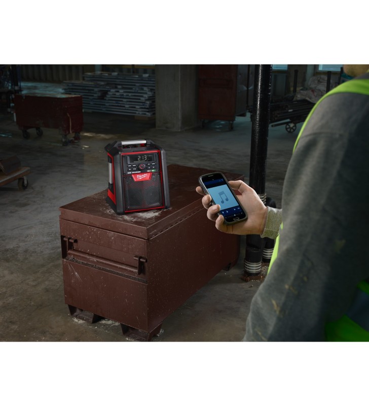 Milwaukee - 4933446639 - M18™ Radio-chargeur de chantier Bluetooth®