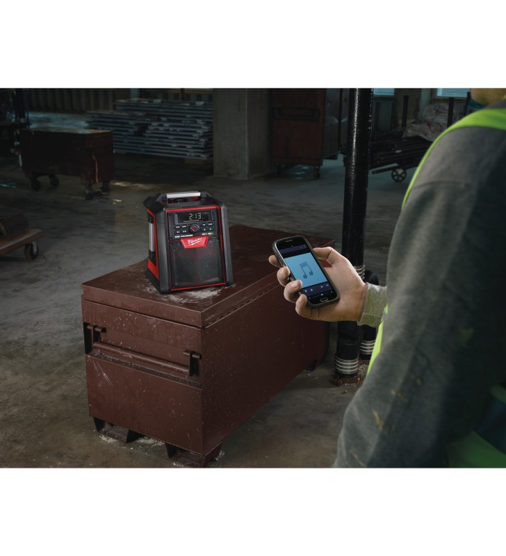 Milwaukee - 4933446639 - M18™ Radio-chargeur de chantier Bluetooth®