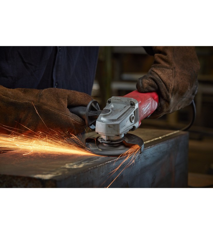 Milwaukee - 4933451577 - Meuleuse 1250 W avec gâchette ″Homme mort″