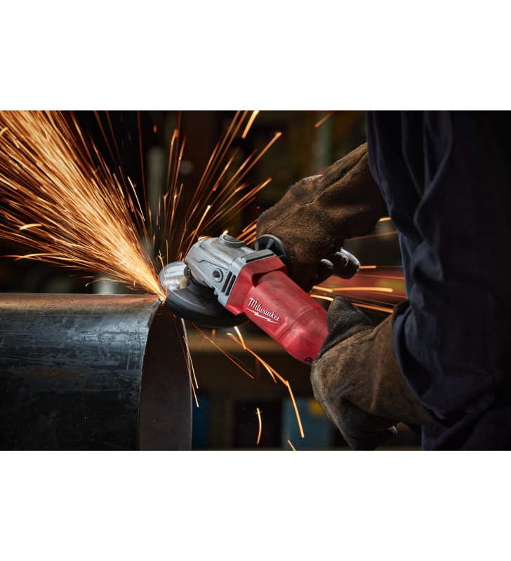 Milwaukee - 4933451578 - Meuleuse 1250 W avec AVS et gâchette "Homme mort"