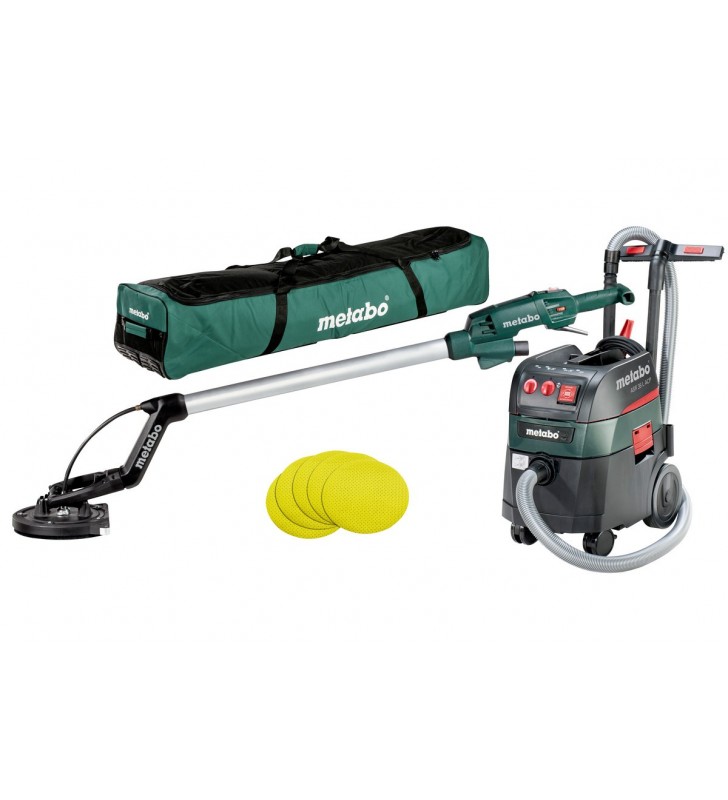 Metabo - Set ponceuse à bras LSV 5-225 + aspirateur tous usages ASR 35 L ACP