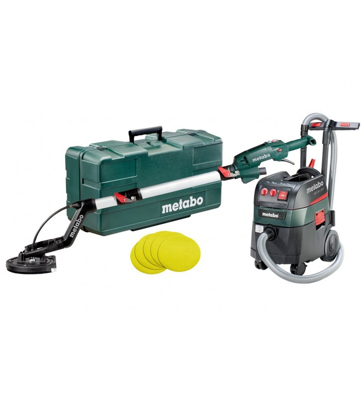 Metabo - Set ponceuse à bras LSV 5-225 + aspirateur tous usages ASR 35 L ACP