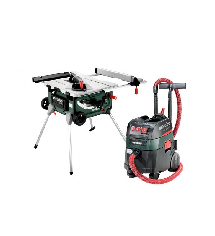 Metabo - Set scie circulaire de table TS 254 + aspirateur tous usages ASR 35 M ACP