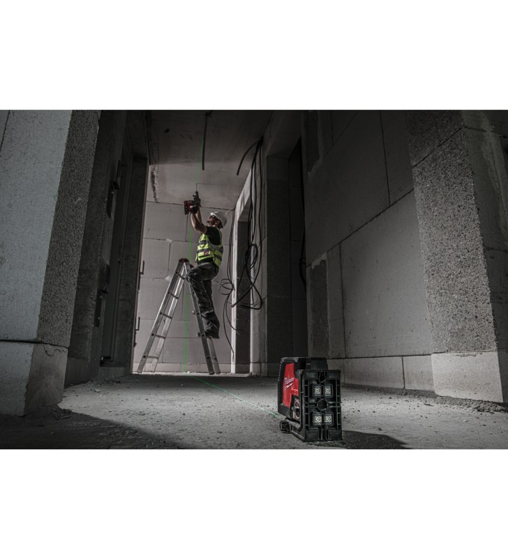 Milwaukee - 4933478098 - REDLITHIUM™ USB Laser vert 2 lignes
