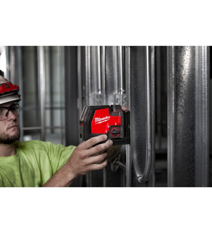 Milwaukee - 4933478099 - REDLITHIUM™ USB Laser vert 2 lignes avec aplomb
