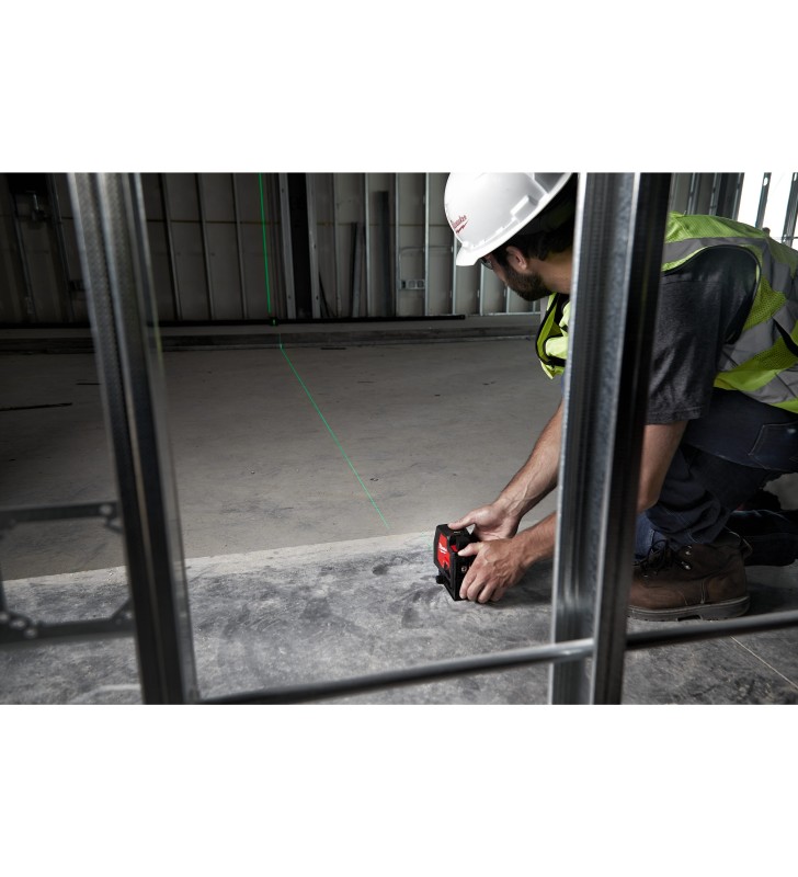 Milwaukee - 4933478099 - REDLITHIUM™ USB Laser vert 2 lignes avec aplomb
