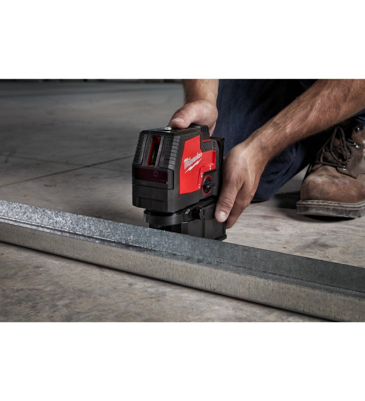 Milwaukee - 4933478099 - REDLITHIUM™ USB Laser vert 2 lignes avec aplomb