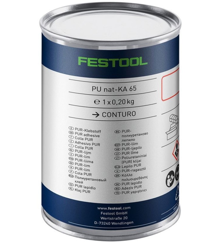 Festool - Colle PU transparente PU nat 4x-KA 65