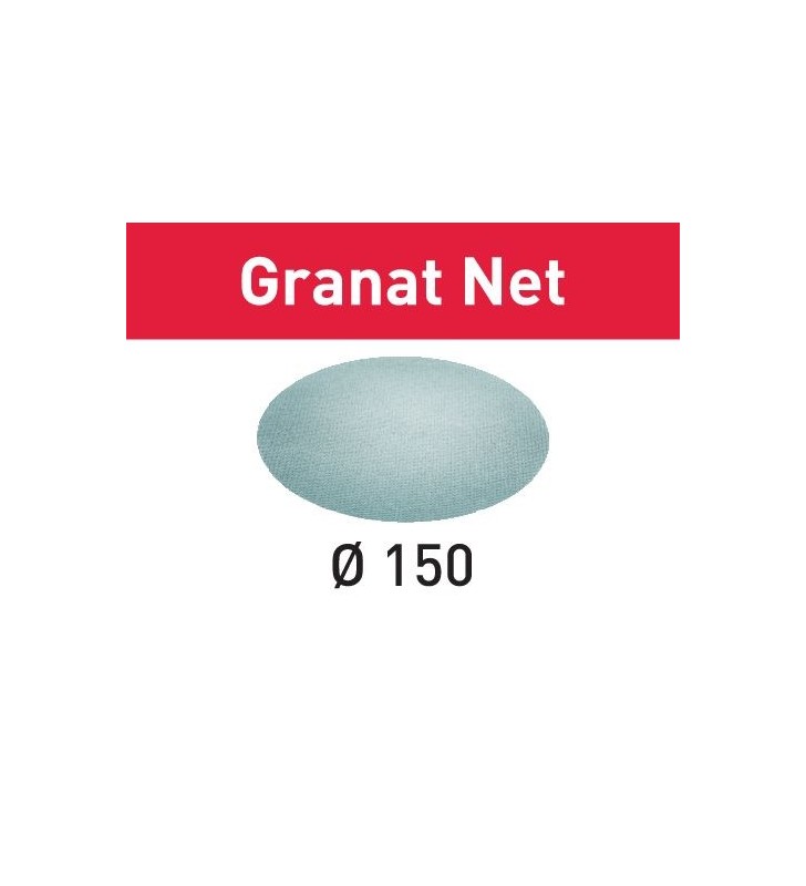 Festool - Abrasif sur toile STF D150 P150 GR NET/50 Granat Net