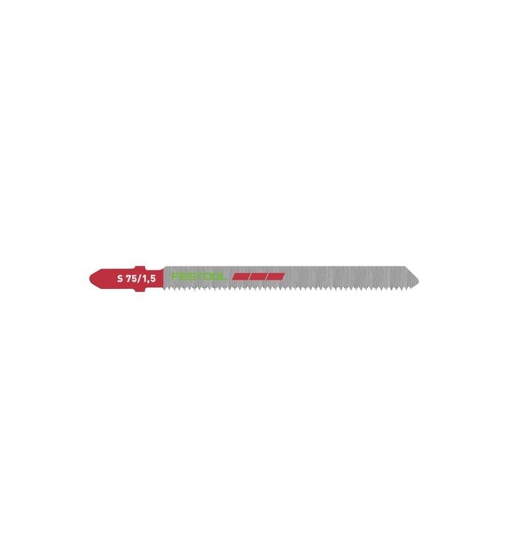 Festool - Lame de scie sauteuse S 75/1,5/5 PLASTICS PROFILE
