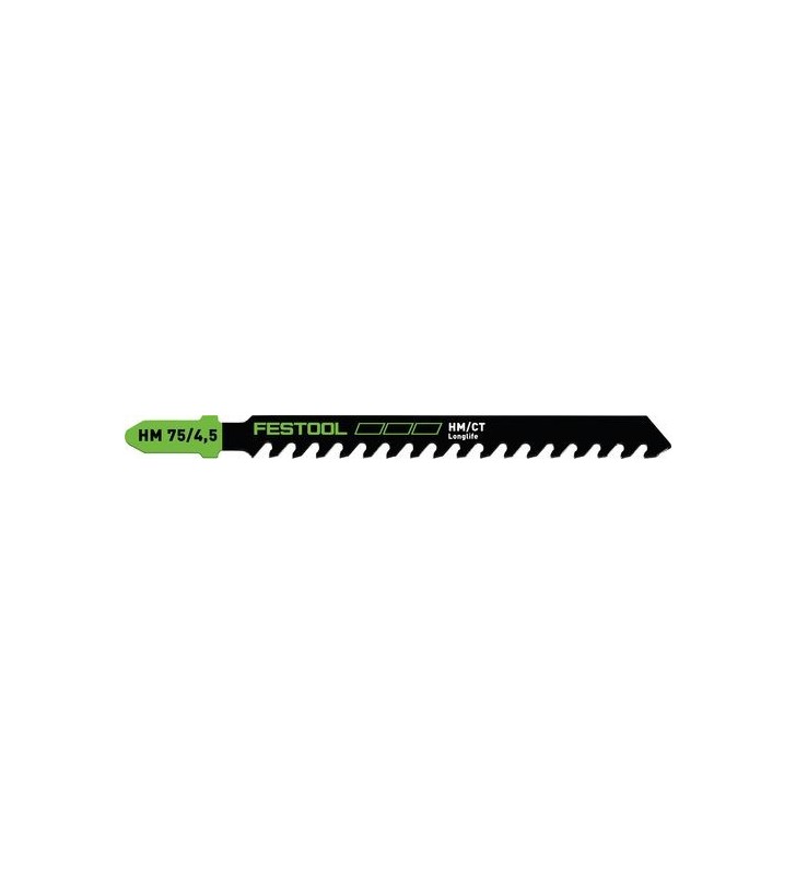 Festool - Lame de scie sauteuse HM 75/4,5 BUILDING MATERIALS ABRASIVE MATERIALS