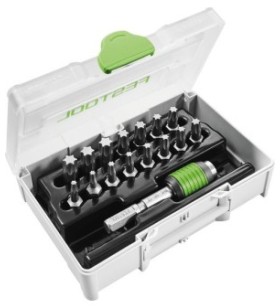 Festool - Assortiment d'embouts SYS3 XXS CE-TX BHS 60