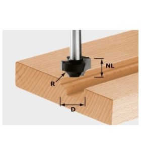 Festool - Fraise quart de rond HW S8 D17/R3