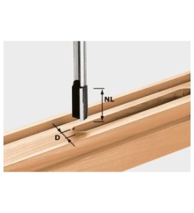 Festool - Fraises à rainurer HW S12 D10/35