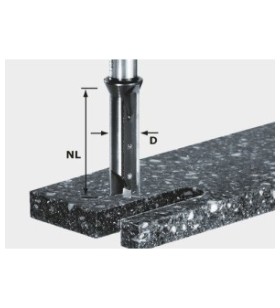 Festool - Plaquettes réversibles pour fraise à rainurer HW S12 D14/45 WM