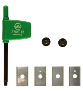 Festool - Plaquettes réversibles HW-WP 12x12x1,5 (4x)