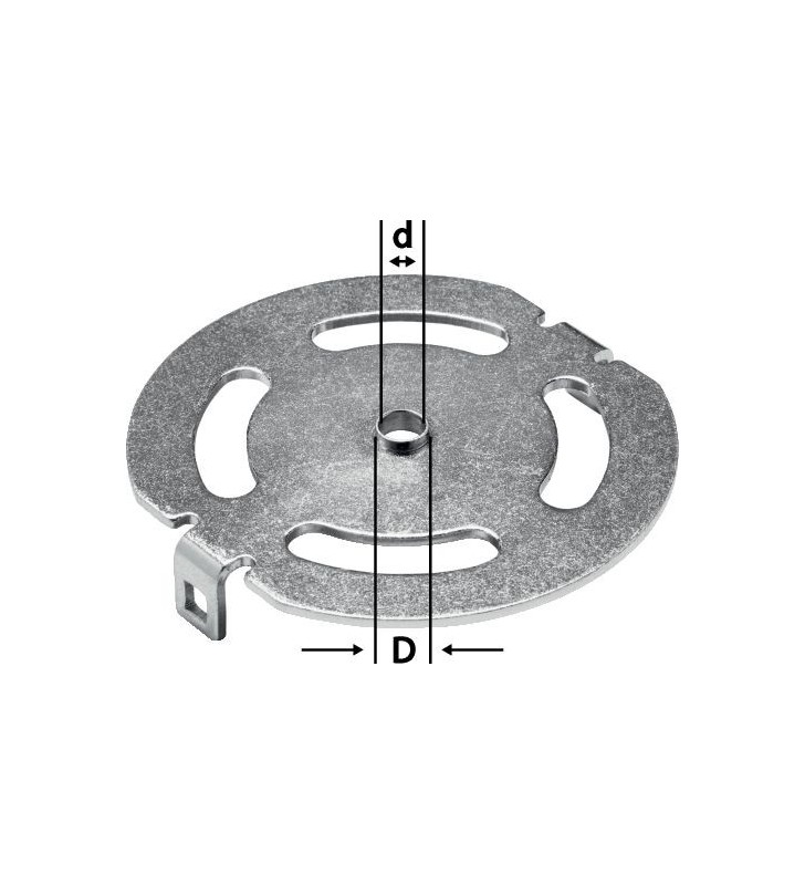 Festool - Bague de copiage KR-D 8,5/OF 1400
