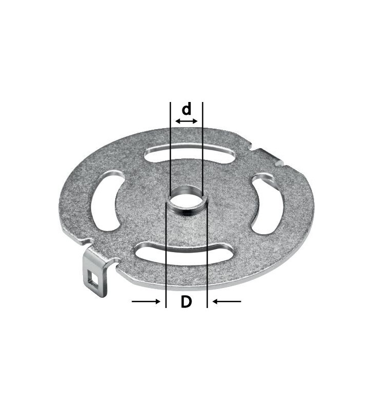 Festool - Bague de copiage KR-D 13,8/OF 1400