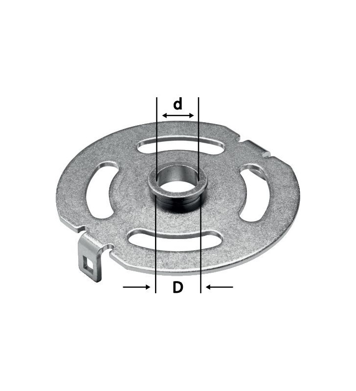 Festool - Bague de copiage KR-D 17,0/OF 1400
