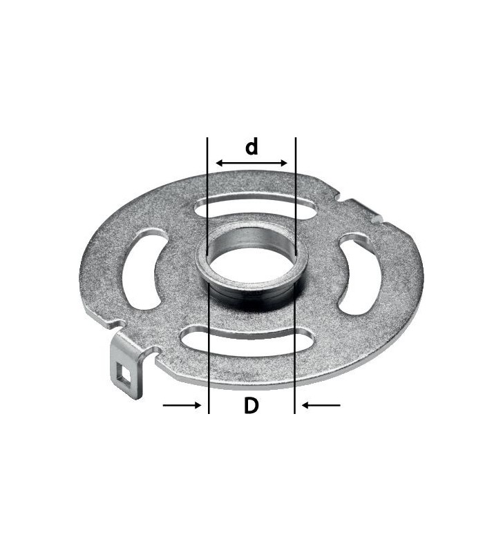 Festool - Bague de copiage KR-D 24,0/OF 1400