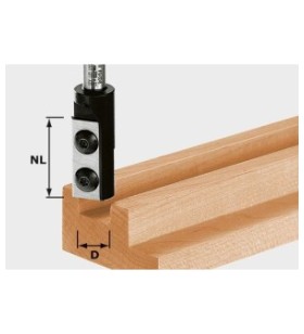 Festool - Plaquettes réversibles pour fraise à rainurer HW D16/30 S8