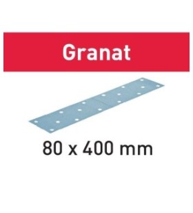 Festool - Abrasifs STF 80x400 P180 GR/50 Granat