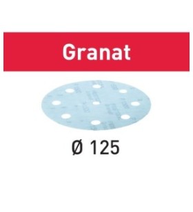 Festool - Abrasif STF D125/8 P800 GR/50 Granat