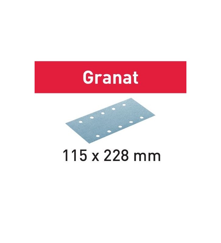 Festool - Abrasifs STF 115X228 P180 GR/100 Granat
