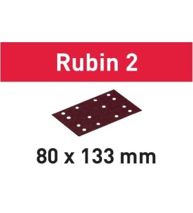 Festool - Abrasifs STF 80X133 P60 RU2/50 Rubin 2
