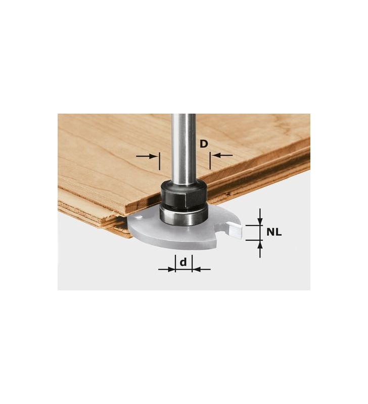 Festool - Arbre porte-fraise S8 1,5-5 KL16