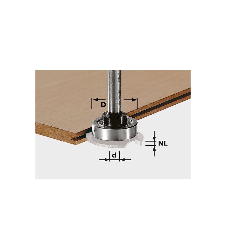 Festool - Arbre porte-fraise S8 1,5-5 KL28